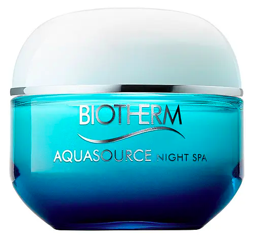 Biotherm-Aquasource-Night-Spa-Cream - Gimle Parfymeris blogg