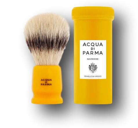 acqua_di_parma_collezione_barbiere_travel_brush_yellow - Gimle Parfymeris blogg