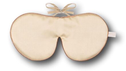 Holistic Silk Pure Silk Anti-Ageing Eye Mask - Cream Lavender Scented
