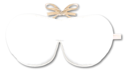 Holistic Silk Anti-Ageing Silk Eye Mask - White Lavendel Scented